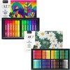 image:imageArtecho Oil Pastels 48 Basic Colors and 12 Neon Oil Pastels