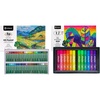 image:imageArtecho Oil Pastels Set of 50 Colors 8 x 60 mm amp Neon Oil Pastels Set of 12 Colors 10 x 70 mm