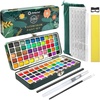 image:imageArtecho Watercolor Paint Set 72 Colors Travel Watercolor Set with Watercolor Papers and Brushes Ideal for Amateur Hobbyists Painting Lovers and Artists100 Colors