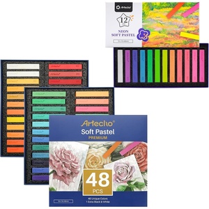 image:imageArtecho 48pcs Soft Pastels and 12pcs Neon Soft Pastels