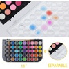 image:imageArtecho 48 Colors 5 Packs Watercolor Paint Set Portable Travel Watercolor Cake Kit with 3 Brushes EasyClean Washable Paint for Card Making Illustrations Painting Calligraphy48 colors 5 pack