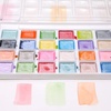 image:imageArtecho 48 Colors 5 Packs Watercolor Paint Set Portable Travel Watercolor Cake Kit with 3 Brushes EasyClean Washable Paint for Card Making Illustrations Painting Calligraphy28 metallic colors