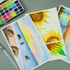 image:imageArtecho Watercolor Paint Set 50 Colors 24 PCS Paint Brushes